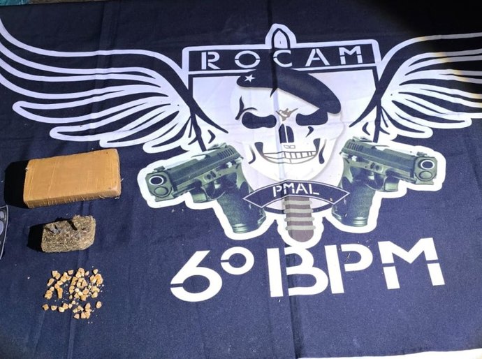 PM prende nove pessoas e apreende armas e drogas no interior de Alagoas