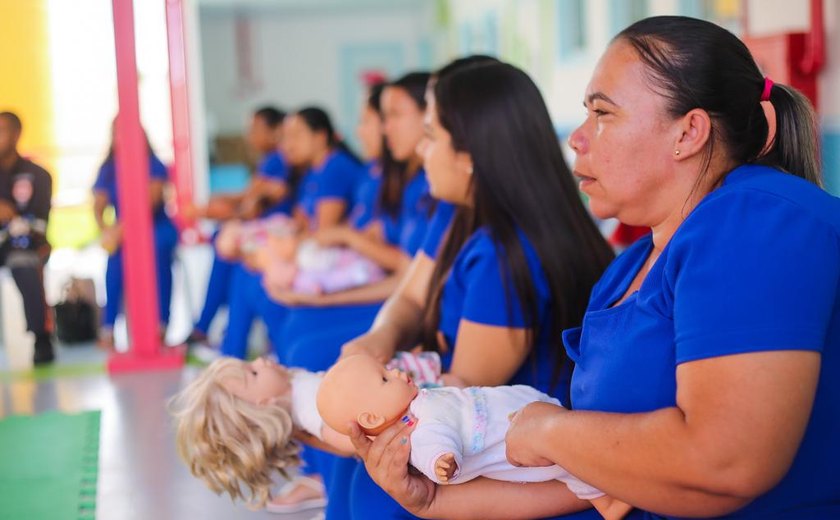 Creche Segura atinge marco de quase 3 mil servidores capacitados em primeiros socorros