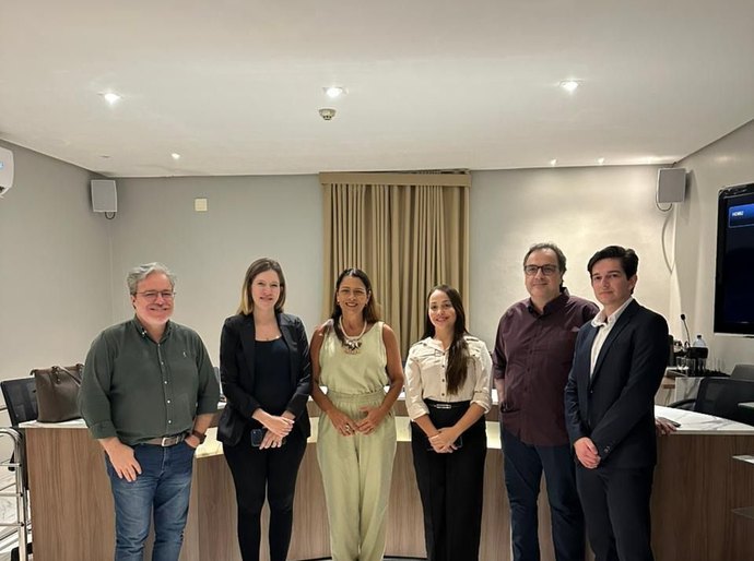 Cibele Moura participa de apresentação da Fecomércio-AL sobre uso de IA para fortalecer o comércio alagoano