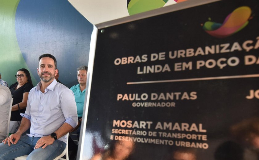 Poço das Trincheiras é mais um município beneficiado com obras do Minha Cidade Linda