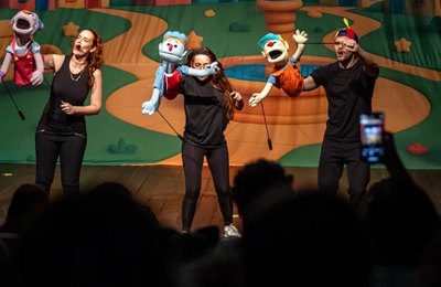 Shopping Pátio Maceió promove show inédito de fantoches com os Divertudos no Pátio Kids