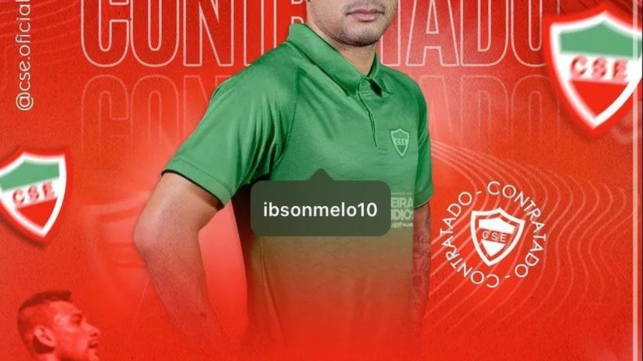 CSE anuncia contratação do atacante Ibson Melo