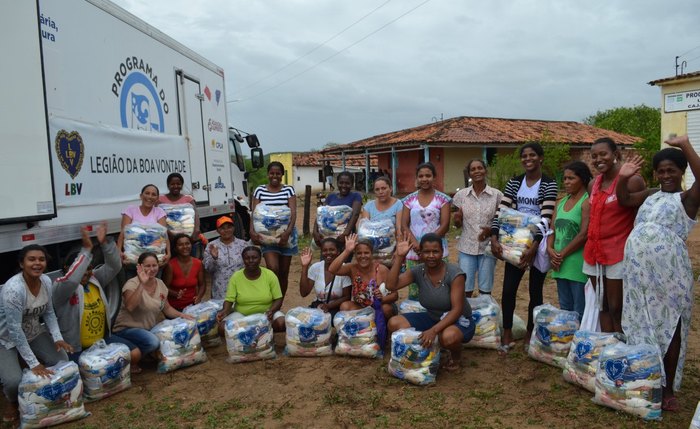 LBV é uma das instituições que presta apoio a famílias quilombolas de Alagoas