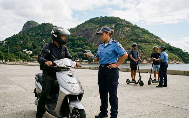 Dois mil condutores de veículos elétricos já foram abordados em ações educativas da Prefeitura do Rio; entenda novas regras