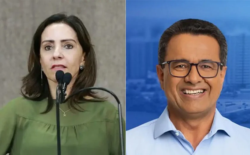 Pesquisa atlas em Aracaju: Emília Corrêa tem 57,1% dos votos válidos e Luiz Roberto, 42,9%