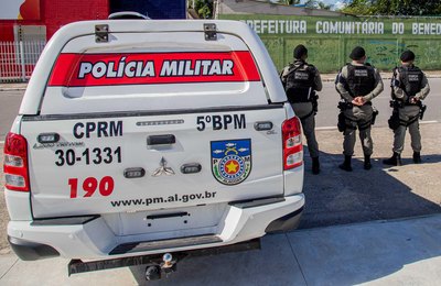 Em ação rápida, PM-AL localiza e prende autor de homicídio em flagrante em Maceió