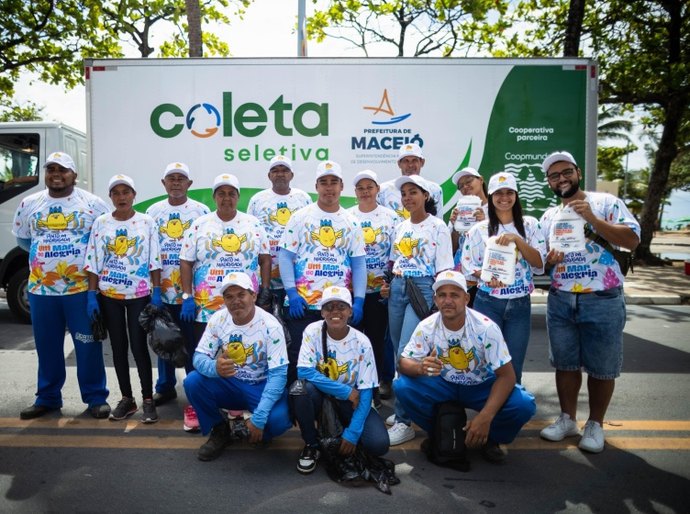 Coleta Seletiva ​​é destaque durante prévias carnavalescas em Maceió