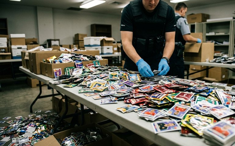 Polícia apreende 200 mil figurinhas falsificadas do álbum da Copa do Mundo