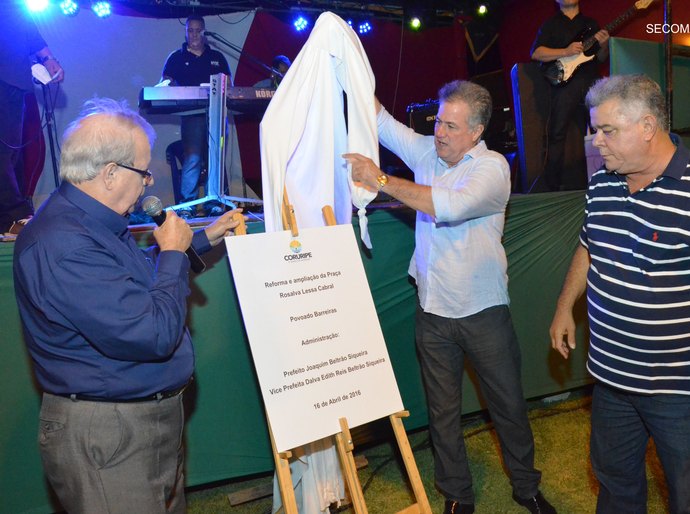 Coruripe: Inauguração da Praça Rosalva Lessa é comemorada com festa