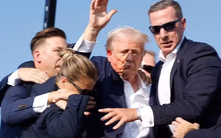 Autoridades repudiam atentado contra o ex-presidente Donald Trump