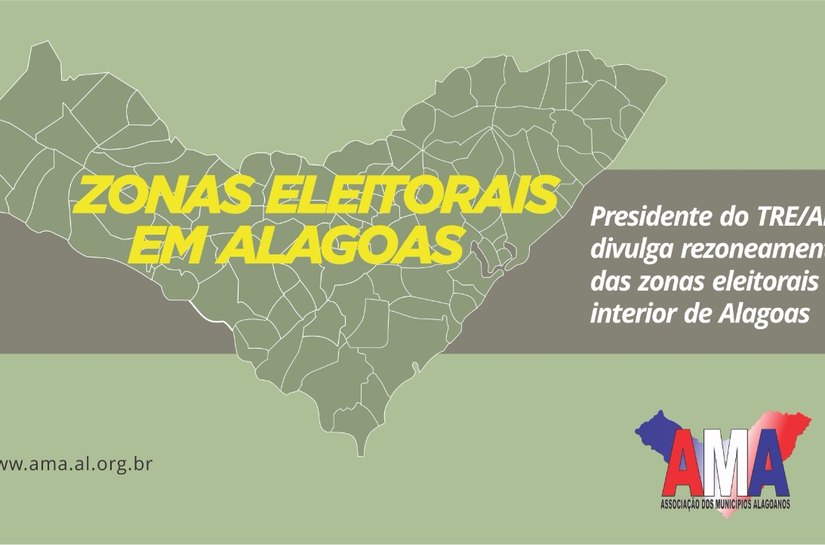 Presidente do TRE/AL apresenta novo mapa eleitoral para municípios de AL