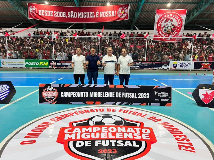 Campeonato Miguelense de Futsal Masculino foi iniciado