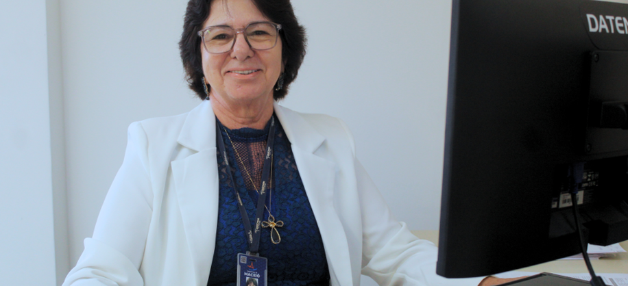 Maria Luiza vê satisfação nos resultados que seu trabalho possibilita. Foto: Ascom Sefaz