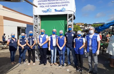 Prefeitura da Laje disponibiliza lavabo móvel com capacidade para armazenar 1,3 mil litros de água
