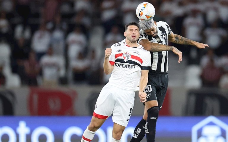 São Paulo vê Botafogo dominar primeiro tempo, mas consegue equilíbrio em empate sem gols no Rio