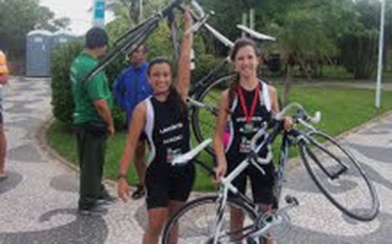 Alunas do Sesi participam do Campeonato Brasileiro de Triathlon