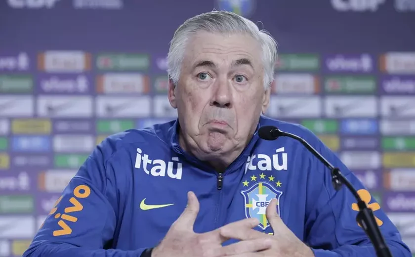 Ancelotti diz que Neymar não foi convocado por 'decisão técnica'