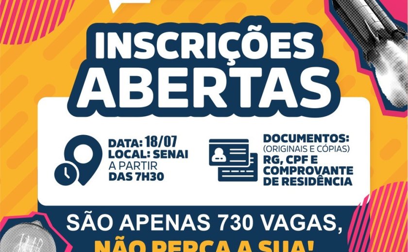 Emprega Jovem inscreve para cursos profissionalizantes, na quinta-feira (18)