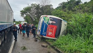 Acidente na BR-101, em Rosário do Catete / Foto: Foto: redes sociais