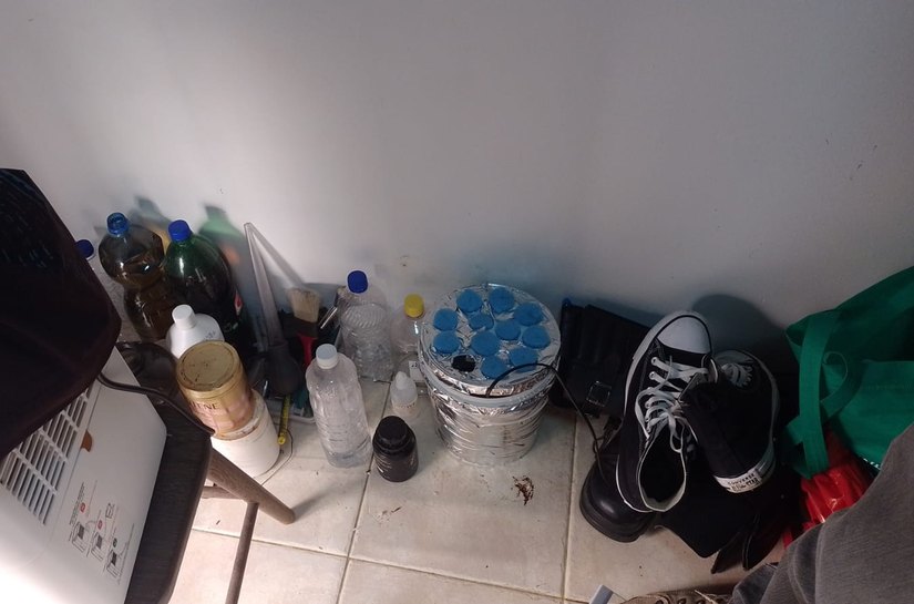 Polícia Civil estoura laboratório usado para cultivo, refinamento de maconha e produção de haxixe em Maceió