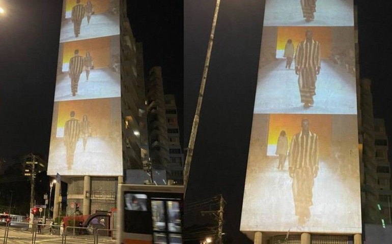 SPFW promove festival de luzes e transforma prédios em passarelas