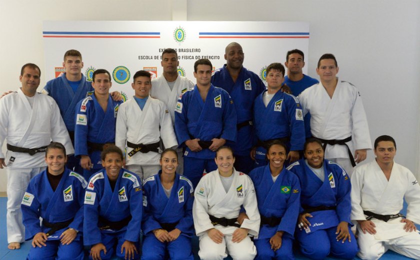 Judocas do Brasil desembarcam na Coreia do Sul para os Jogos Mundiais Militares