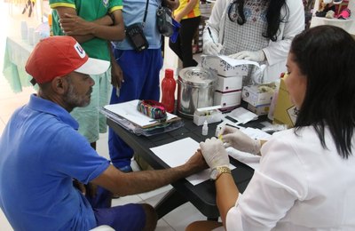 Ações de saúde movimentam evento em alusão ao Dia do Homem, em Marechal Deodoro 