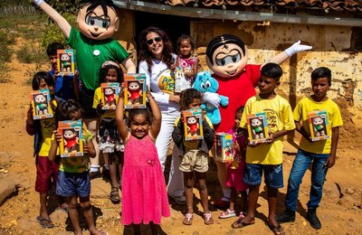 Empresários viajam com seus filhos para uma ação solidária junto aos “Amigos do Bem” no Sertão Nordestino