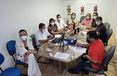 Cosems/AL discute com AMA e Sesau estratégias para vacinar público infantil contra a Covid-19