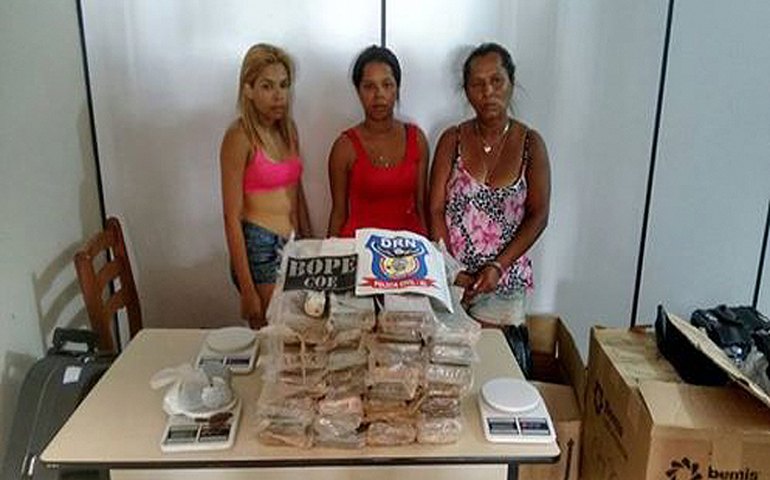 Operação integrada apreende droga que vinha de SP