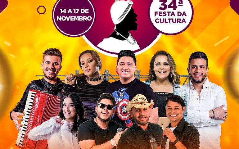 Confira a programação da 34ª Festa da Cultura de Quebrangulo