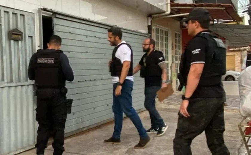 15 pessoas são presas durante megaoperação em Maceió e no interior de AL