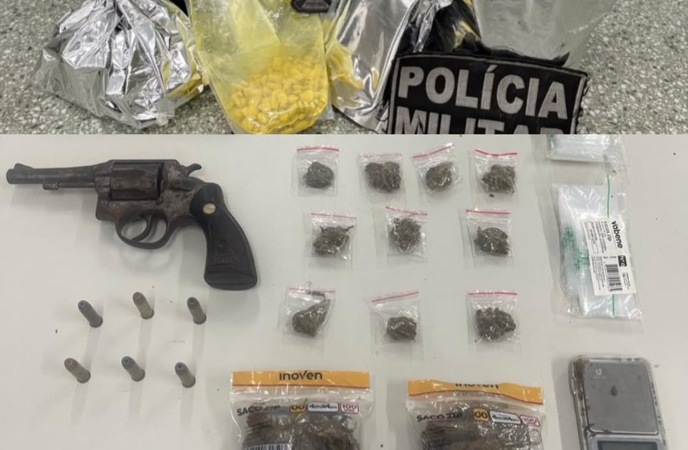 Apreensão de drogas / Foto: PMSE