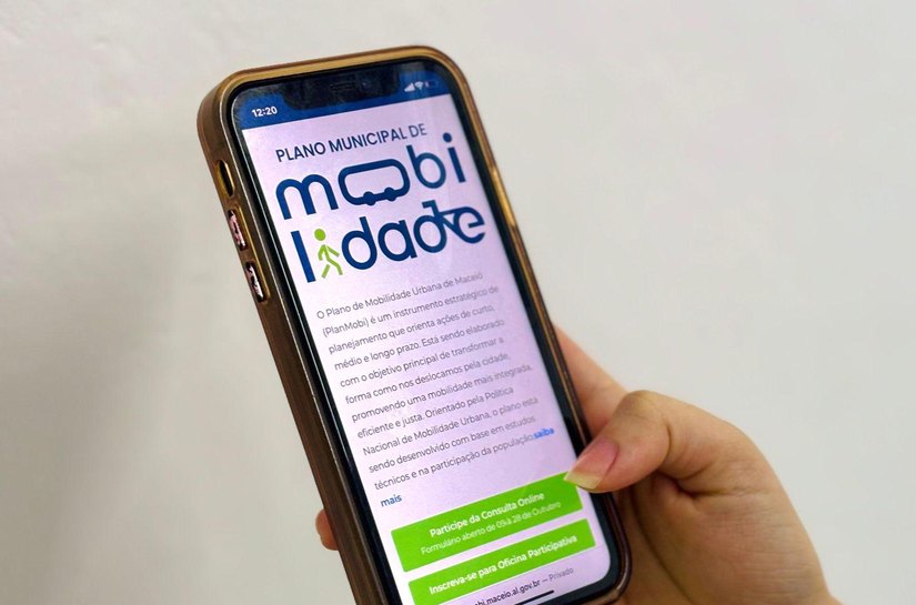 Prefeitura de Maceió abre inscrições para oficinas presenciais do Plano de Mobilidade Urbana