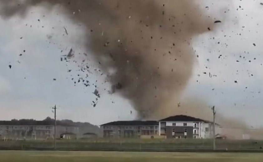 Tornado atípico provoca destruição e deixa seis mortos nos Estados Unidos