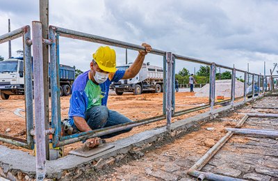 Obras de recuperação do Centro de Apoio às Escolas de Arapiraca estão em fase de conclusão