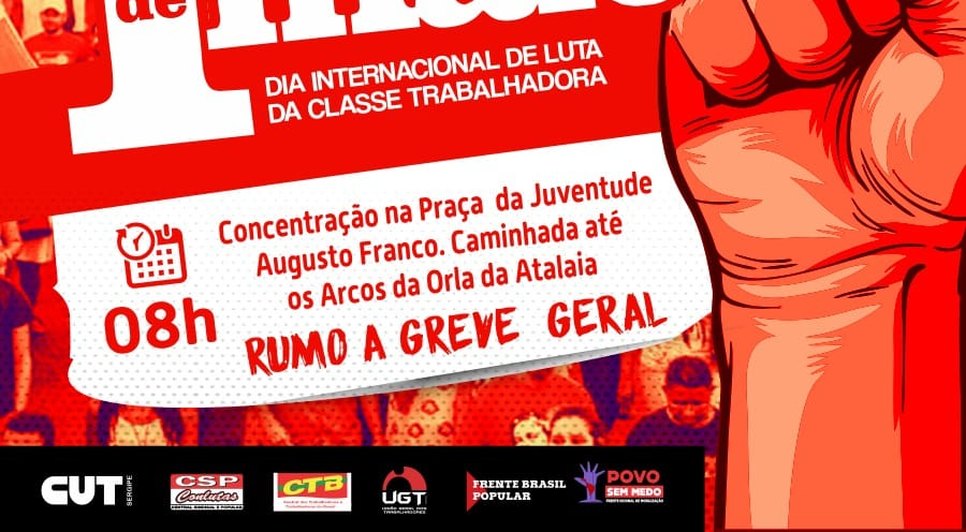 MOBILIZAÇÃO DA CUT 1 DE MAIO