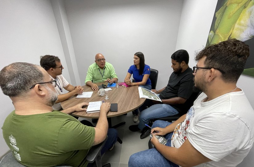 IMA/AL recebe Codevasf para discutir revisão do plano de manejo da APA da Marituba do Peixe