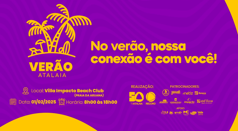 verão atalaia / Foto: Reprodução: Foto/ Redes Sociais