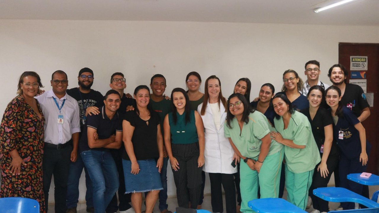 Hospital Ib Gatto Falcão realiza treinamento sobre plataforma que operacionaliza os programas Bate Coração e AVC Dá Sinais