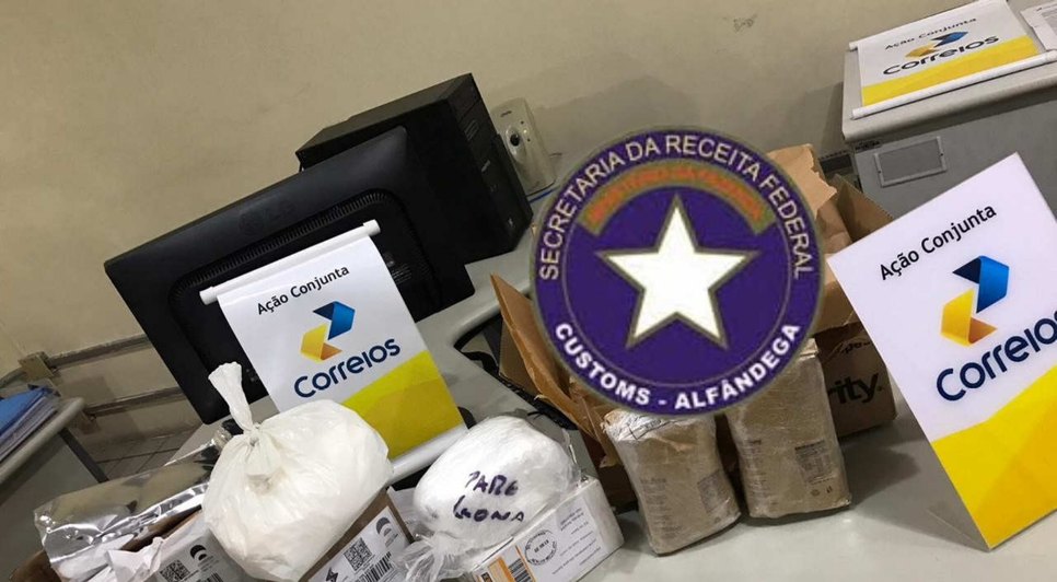 Receita Federal apreende cerca de 3 kg de entorpecentes em Aracaju / Foto: Foto: Redes Sociais/ Reprodução