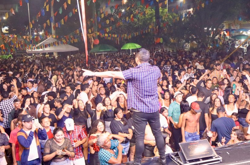 Forrozão Baby Som, Supapo e Danielzinho agitam a noite de São João em Palmeira