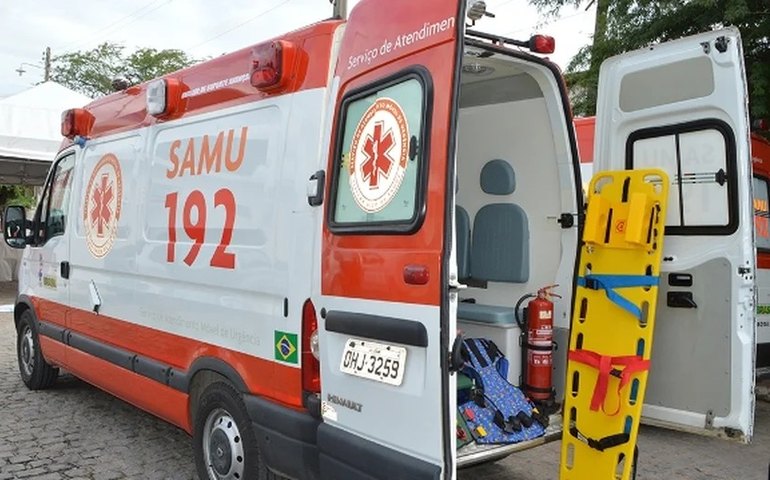 Cachorro solto provoca acidente na AL-220 e deixa motociclista ferida em Arapiraca