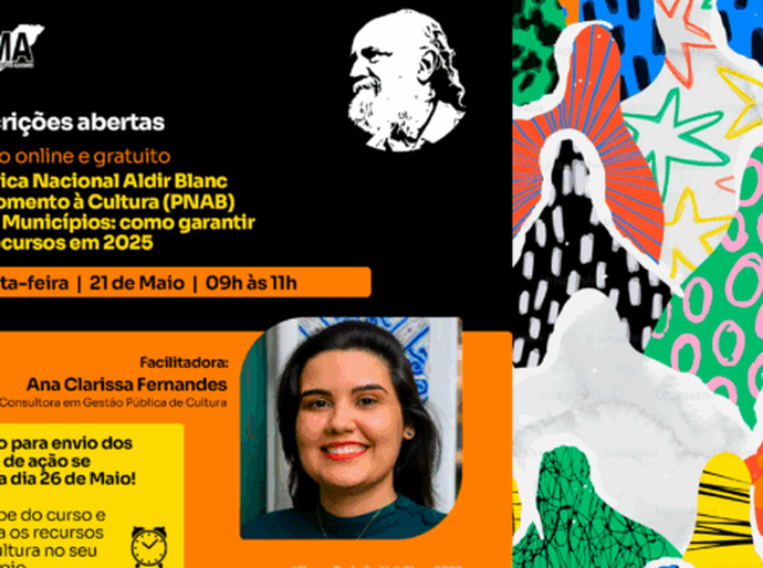 AMA abre inscrições para curso online sobre elaboração dos Planos de Ação da Lei Aldir Blanc