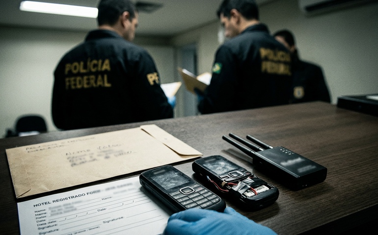 'Celular bomba', bloqueador de sinais e nome falso em hotel: PF aponta estratégias de Bacellar para evitar ser rastreado