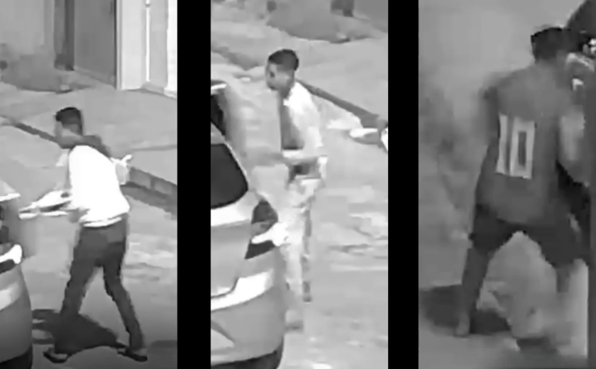 Polícia Civil divulga imagens de duplo homicídio em Rio Largo