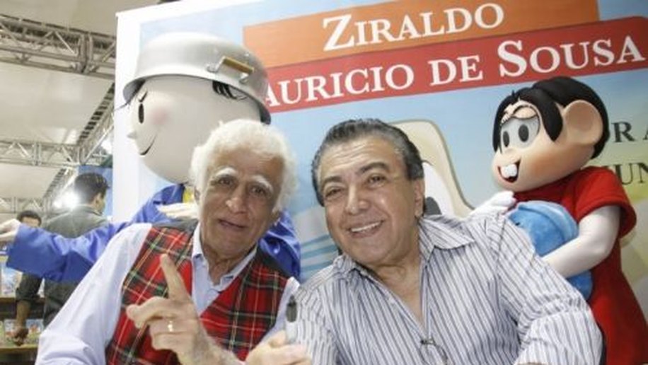 Ziraldo e Maurício de Sousa lançam livro juntos