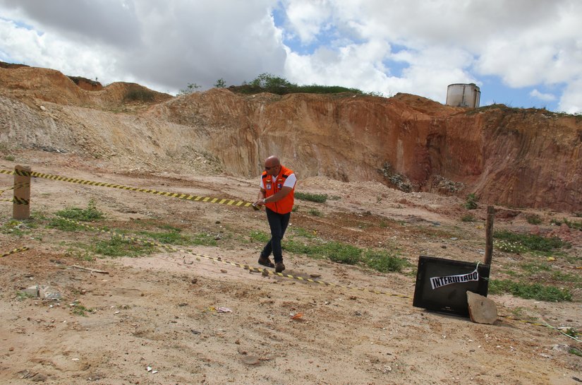 Defesa Civil toma medidas de segurança na área do antigo lixão de Arapiraca