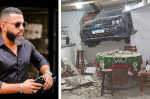 Alisson Oliveira de Jesus, de 42 anos, trabalhava em uma mineradora e foi morto após jogar o carro contra assaltantes durante uma ação criminosa. Foto: Reprodução/Internet.