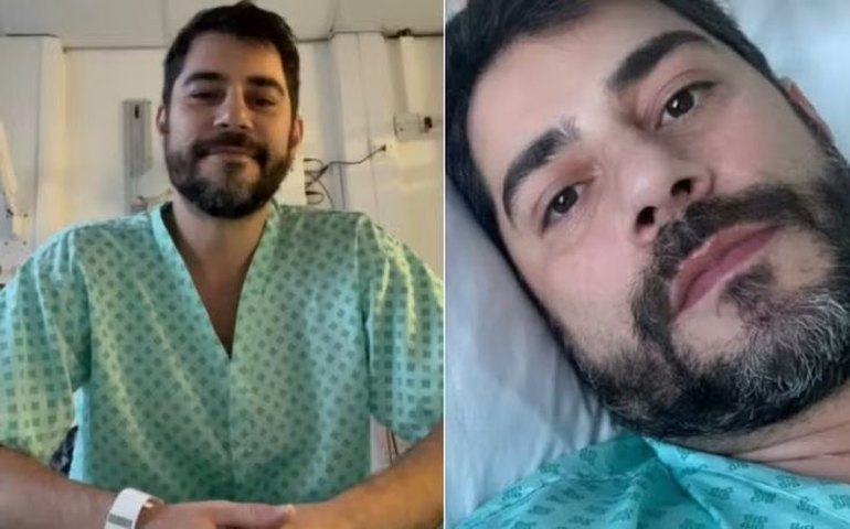 “Alta não veio”: Evaristo Costa continua internado na UTI